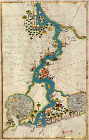 the nile map